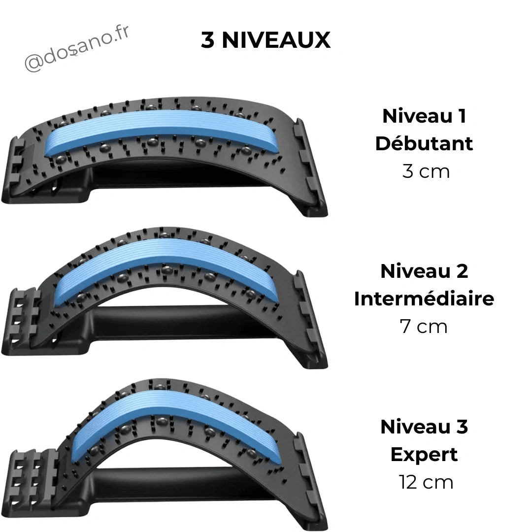 Civière Lombaire Traction et Acupression
