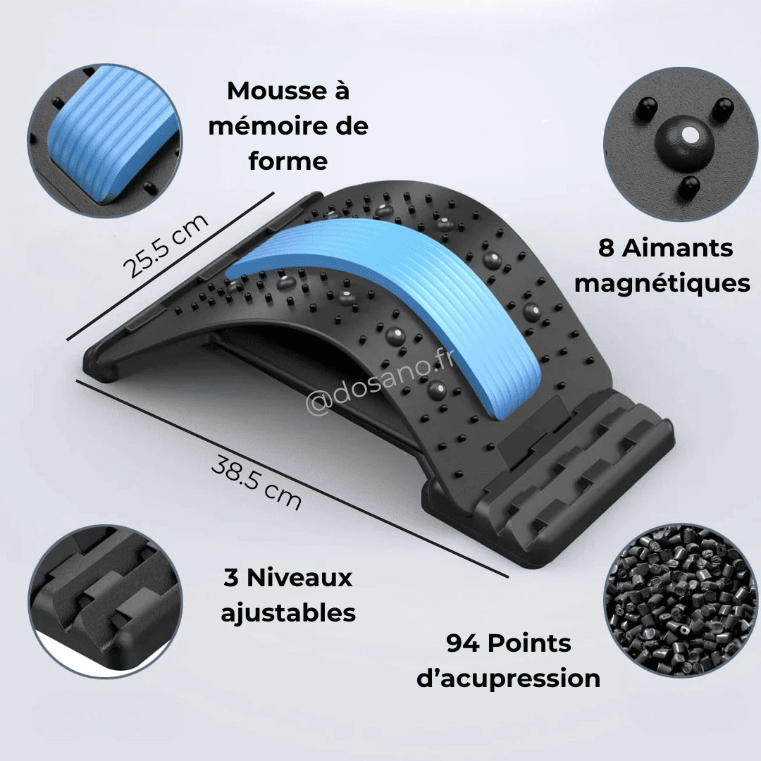 Civière Lombaire Traction et Acupression