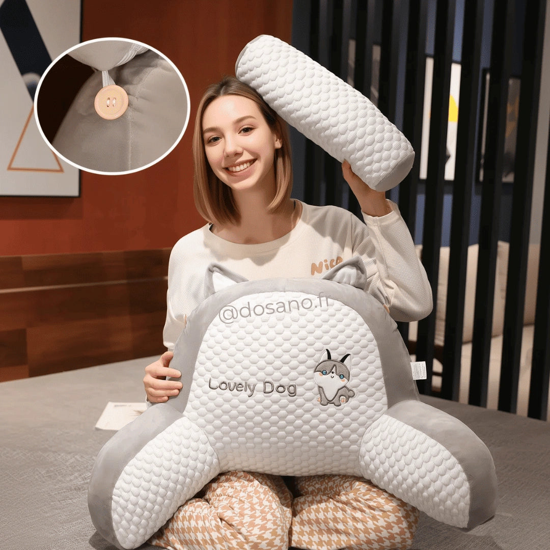 Coussin de Lecture Cocon Triangulaire