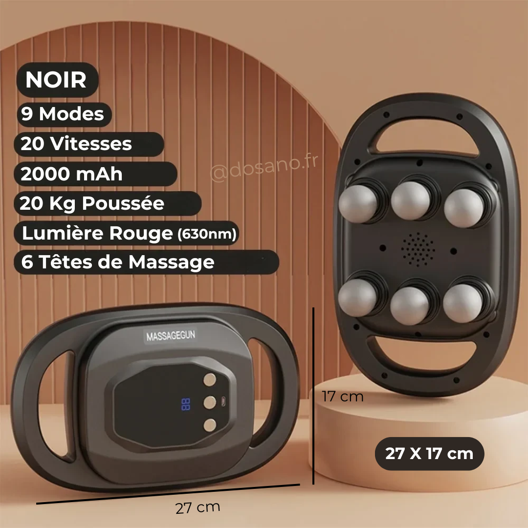 Masseur Multizone 6T Luminothérapie