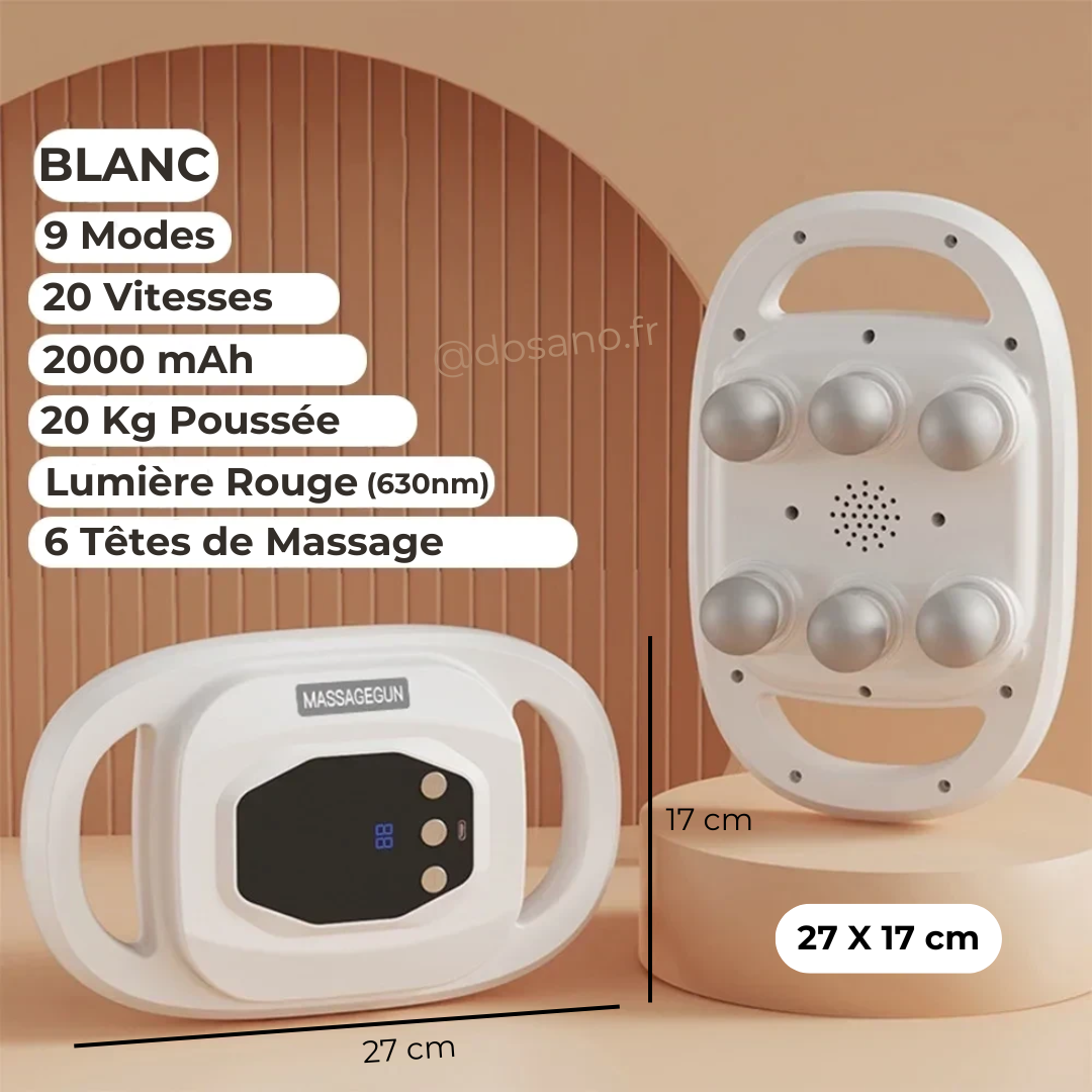 Masseur Multizone 6T Luminothérapie