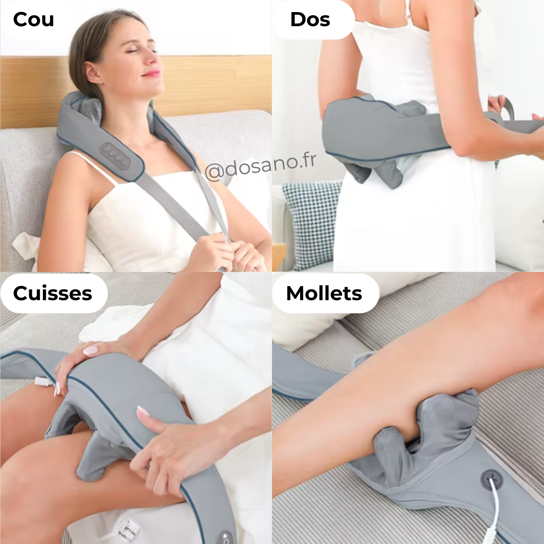 Masseur de Cou 3D Chauffant